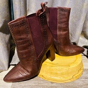 Vince Camuto Leather Booties